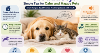 How to Reduce Pet Anxiety: Simple Tips for Calm and Happy Pets