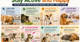 Best Indoor Activities for Pets to Stay Active and Happy